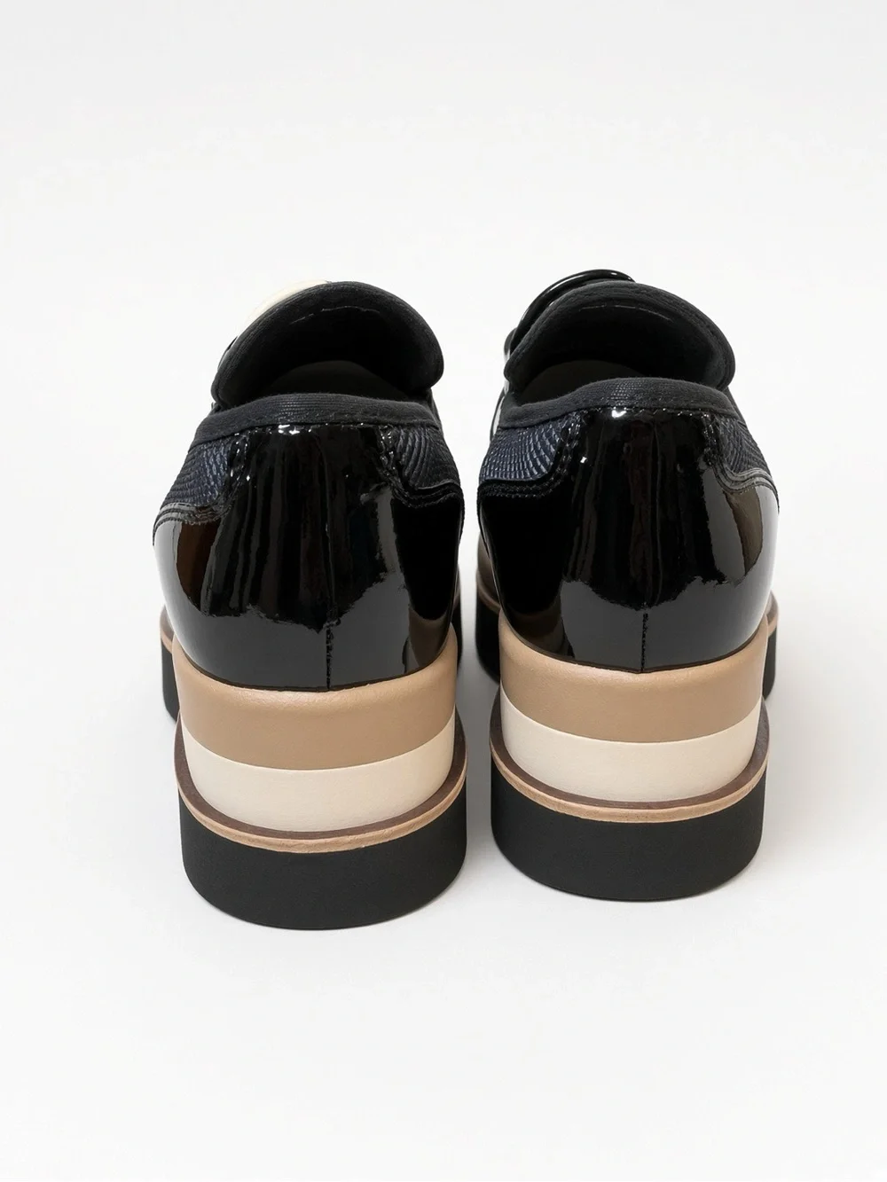 Dolce Vita Jaksen Platform Loafers Onyx Mesh 8